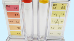 余氯、PH值二合一測試盒